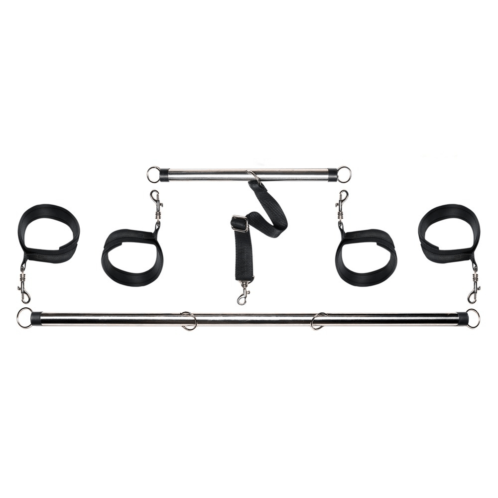 Fetish Fantasy Spread'em Bar And Cuff Set  -  Sprederstang Med Manchetter