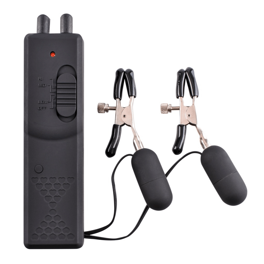 Fetish Fantasy Vibrating Nipple Clamps