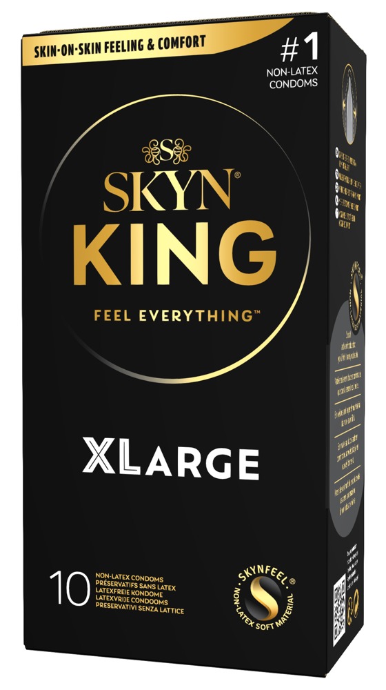 Skyn King Size Latexfri Kondomer 10 Stk.