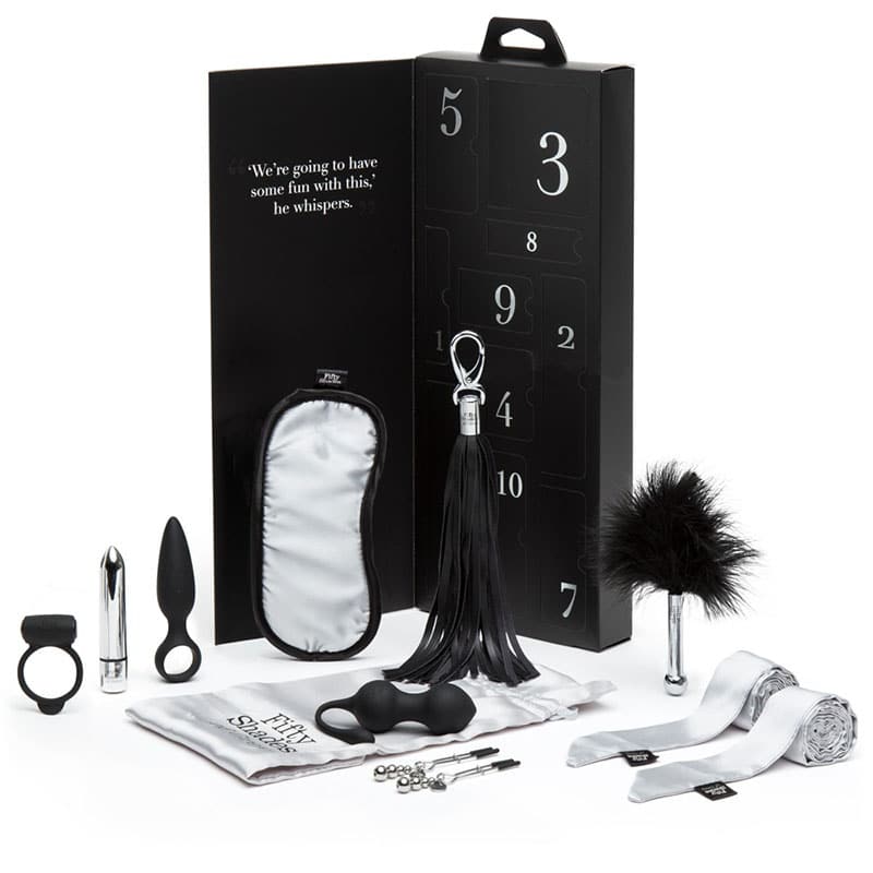 Fifty Shades Of Grey Pleasure Overload 10 Days Of Play Par Sæt