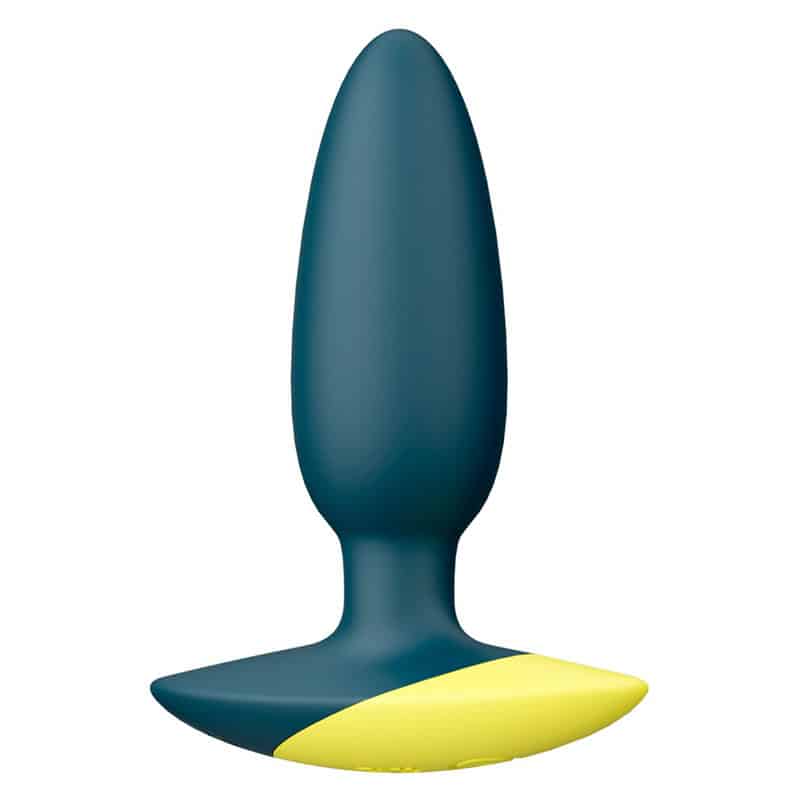 Romp Bass Buttplug Med Vibrator Grøn