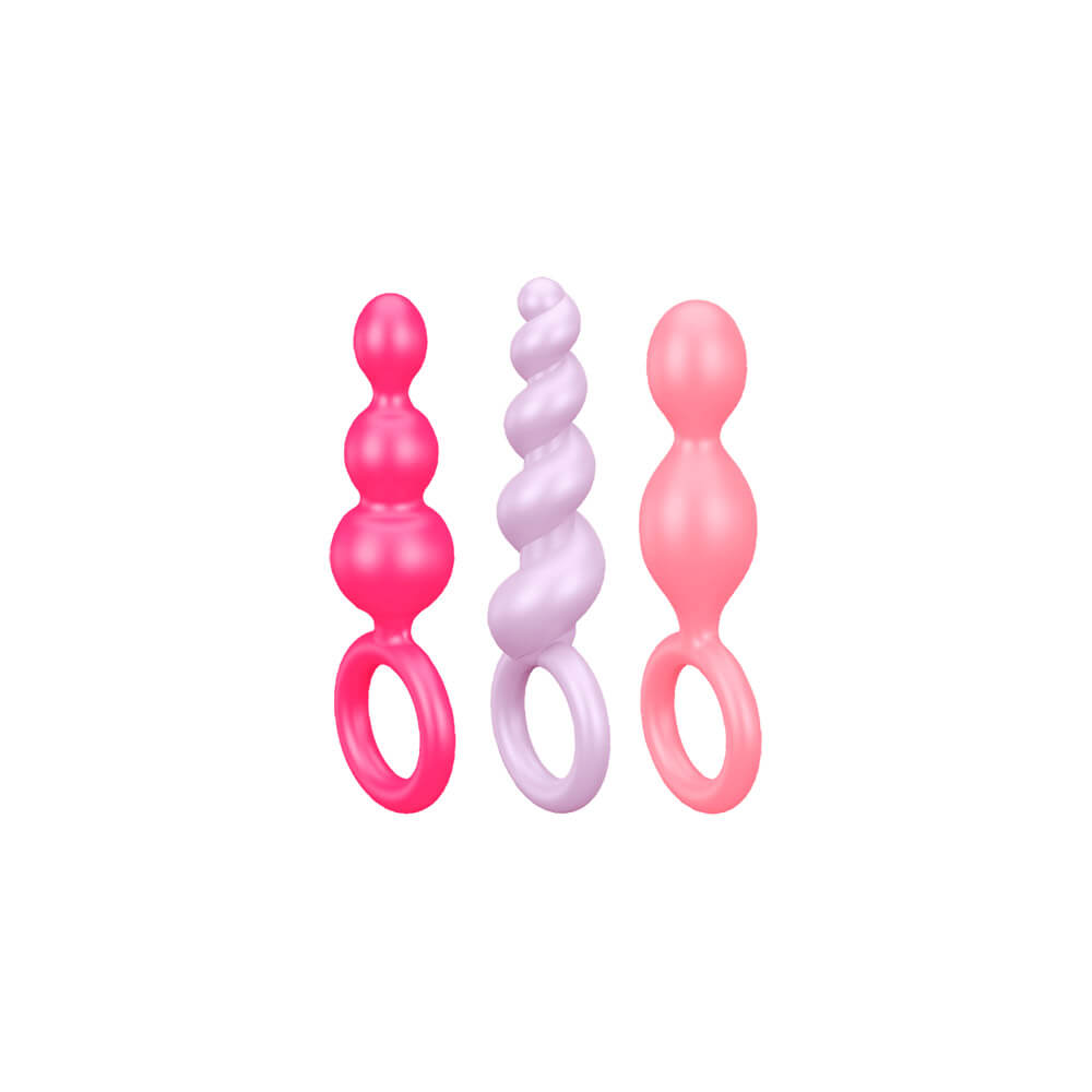Satisfyer Booty Call Buttplug Sæt - Pink