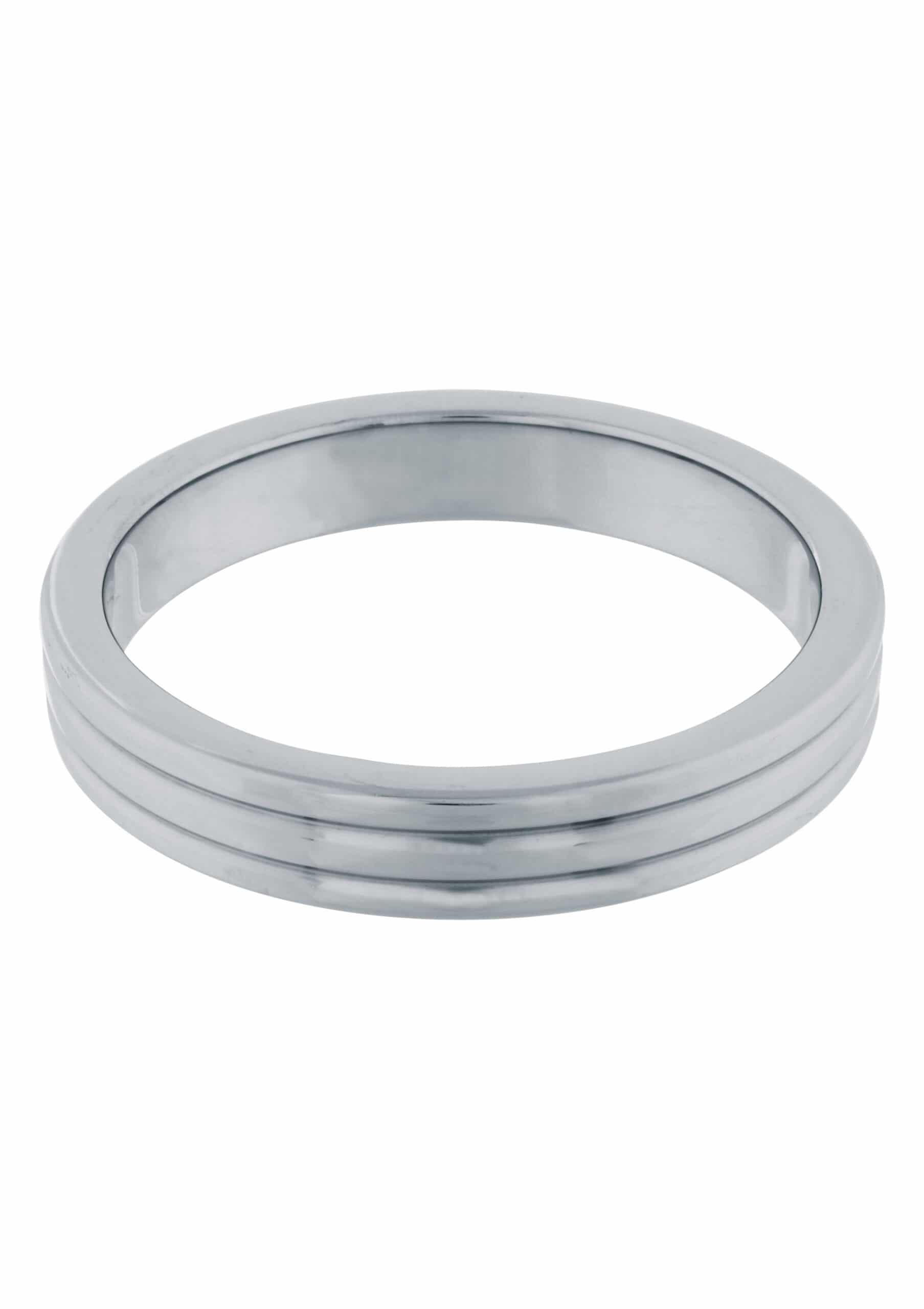 Stål Ribbed Penisring 50 Mm
