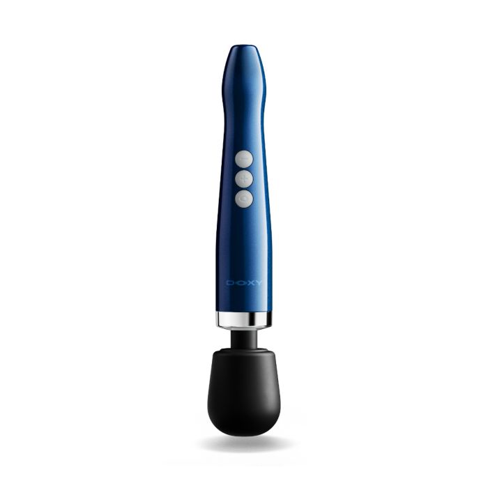 Doxy 2.0 Die Cast Compact Cordless Magic Wand - Blå