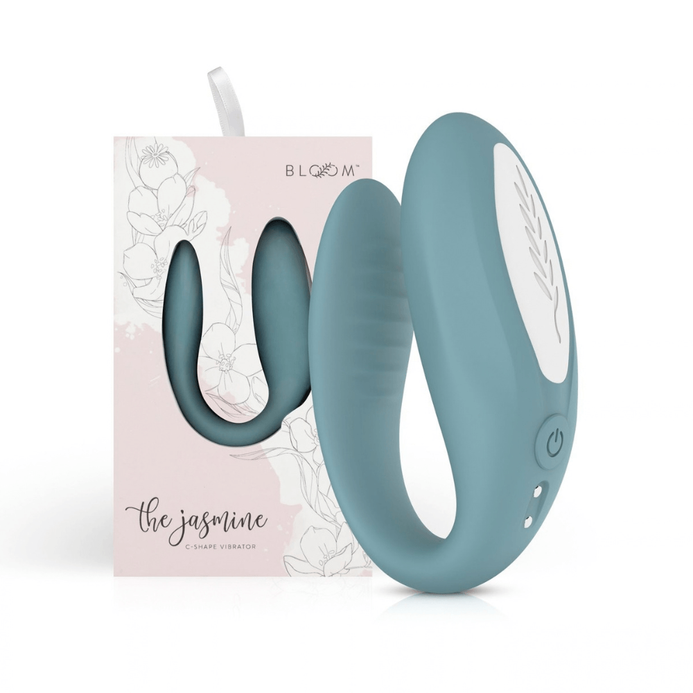 Bloom The Jasmine C-formet Vibrator Med Swipe-teknologi